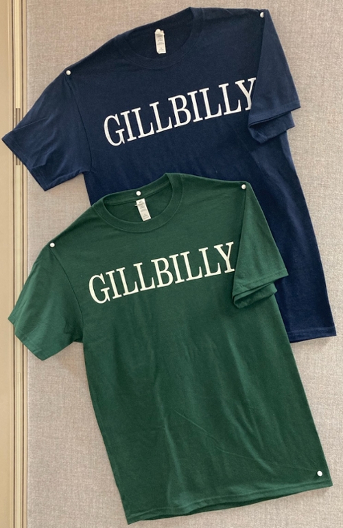 Gillbilly T-shirts - back for the holidays!
